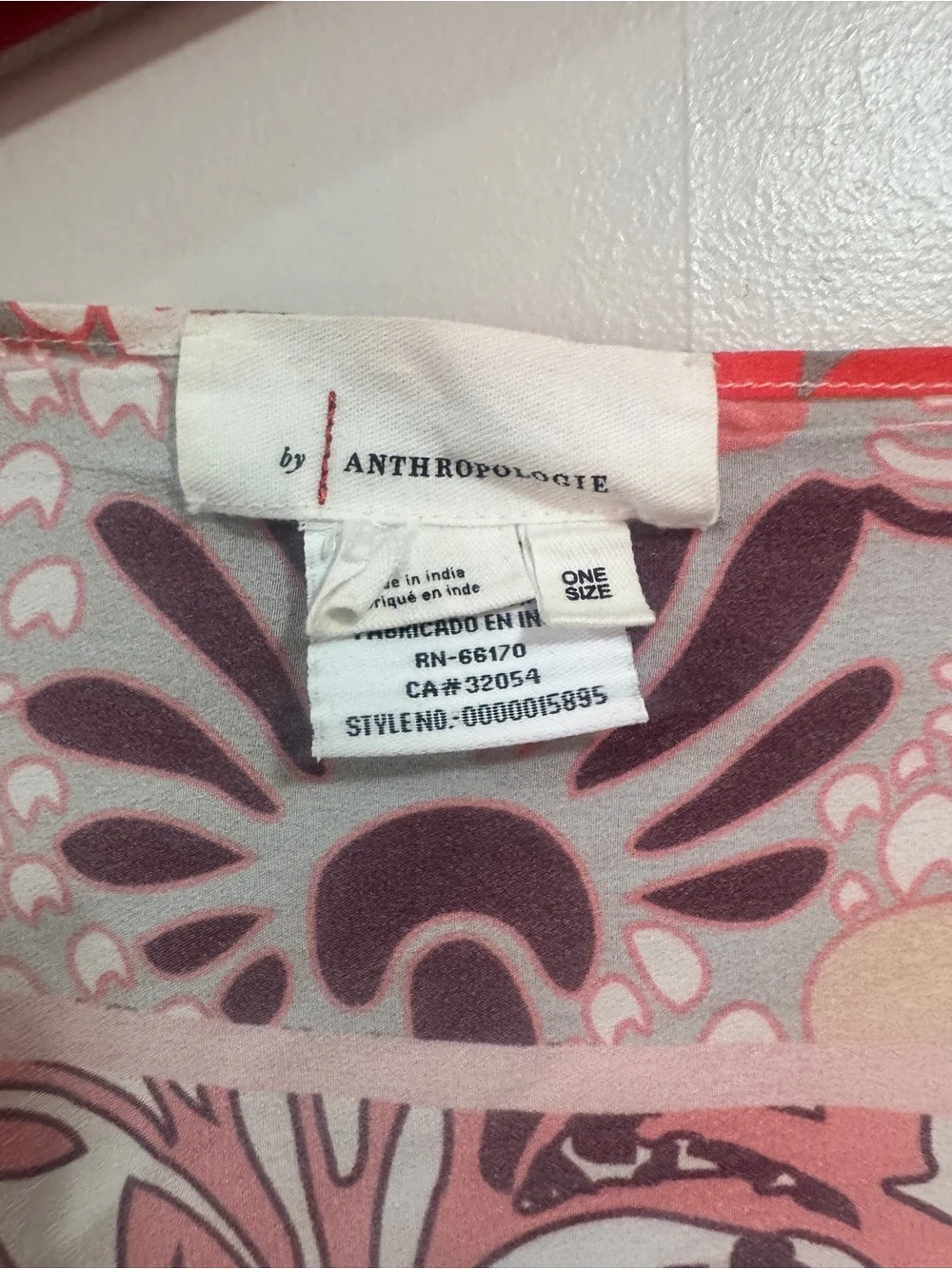 Anthropologie Cocoon Kimono Wrap Woman’s One Size - Picture 3 of 4